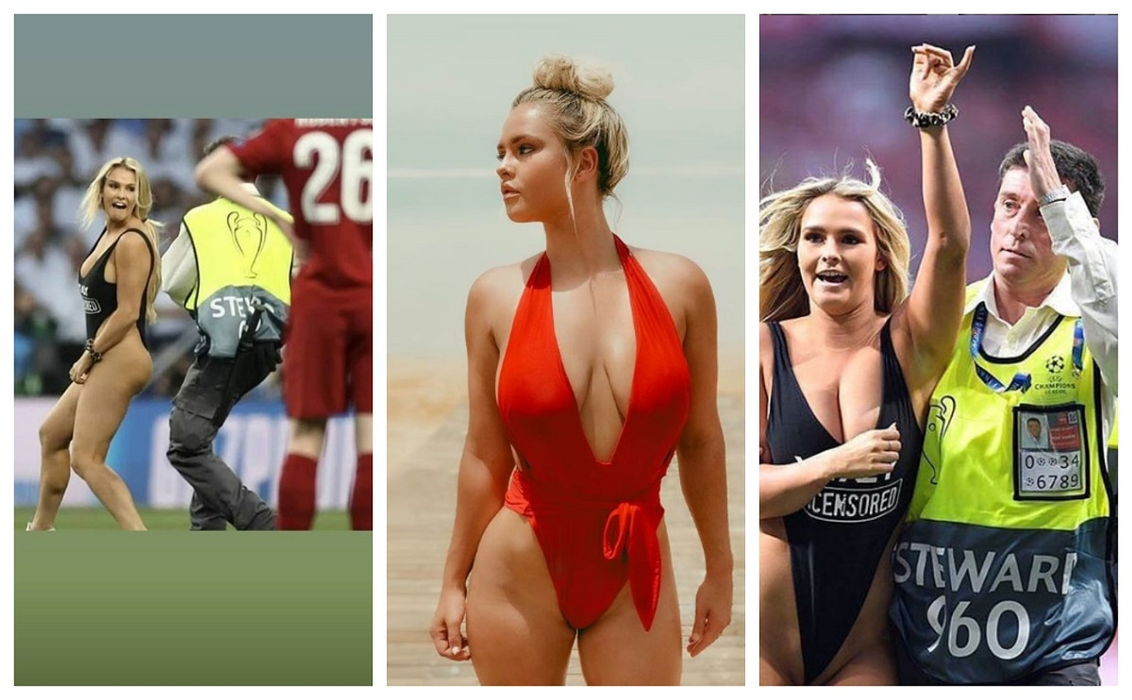 Apelul disperat lansat de Kinsey Wolansky după ce a intrat aproape goală pe teren, în finala Ligii Campionilor