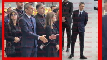 Răzvan Lucescu, împietrit de durere la înmormântarea lui Il Luce. Cine i-a stat alături, la fiecare pas