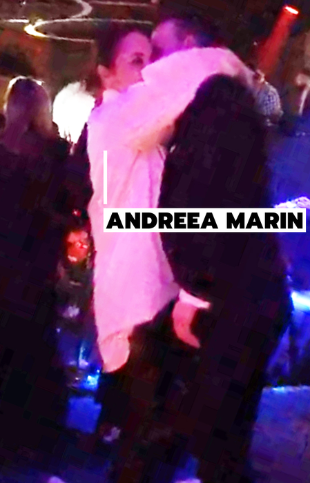 Andreea Marin și Ionuț Brâncoveanu, sărutări tandre