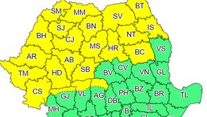 Alertă ANM! Au fost emise trei coduri galbene de ninsori însemnate cantitativ și strat de zăpadă consistent. Ce zone sunt afectate