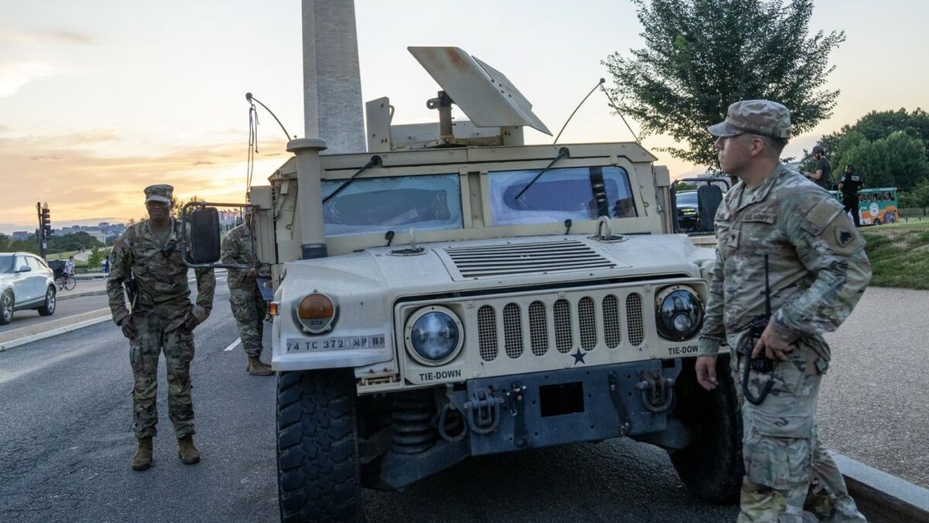 Garda Națională a intrat în Washington DC! 23 de oameni au fost arestați