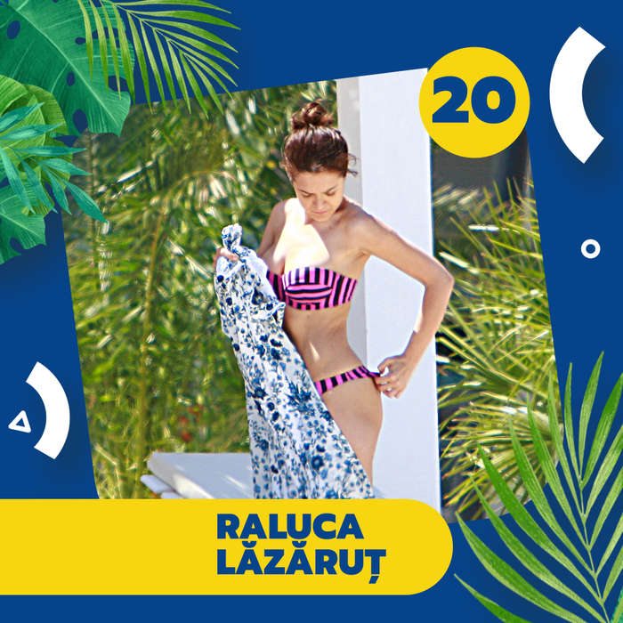 Top 40 de vedete puse în "dificultate" de bikini