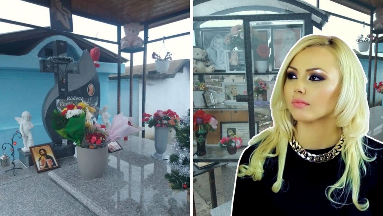 Mormântul Denisei Răducu a ars ca o torță. Imagini șocante de la cimitirul din Ștefănești