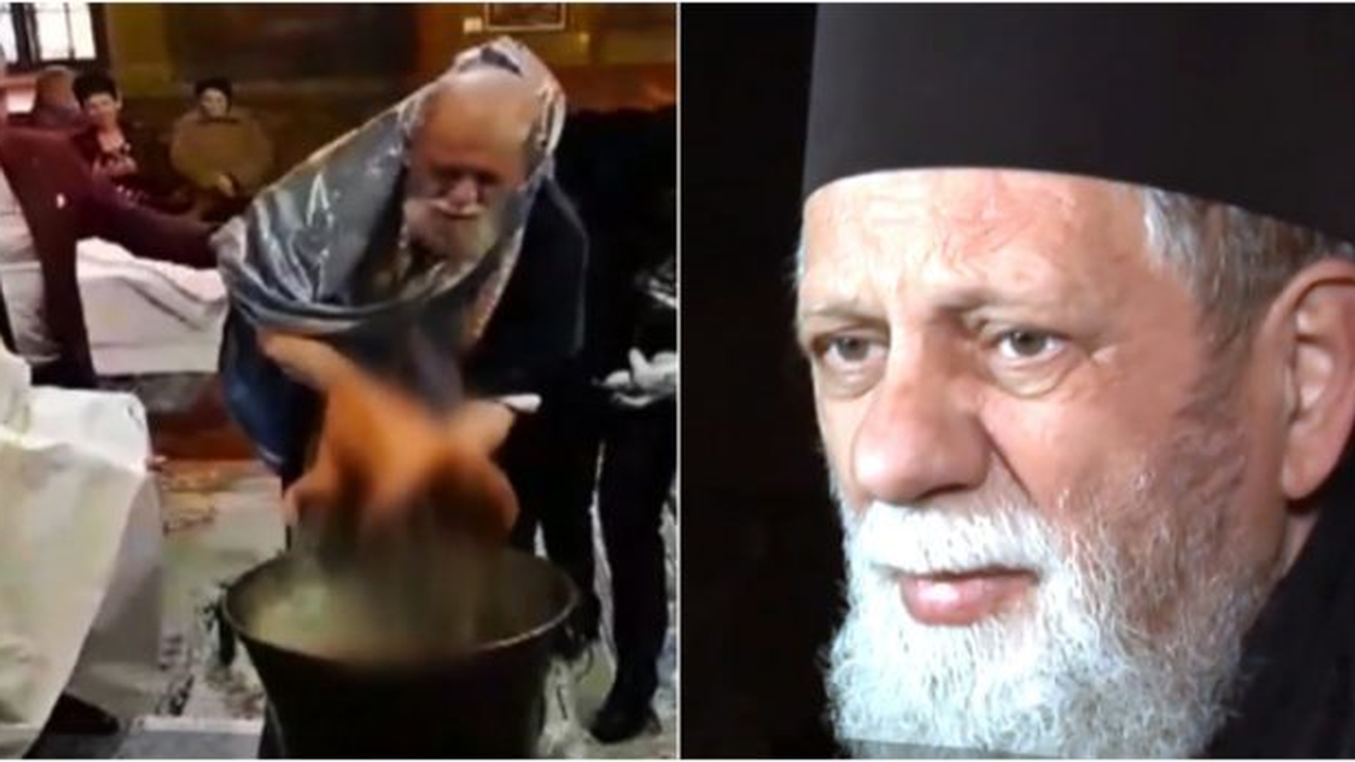 Preotul din Brăila acuzat că a bruscat un bebeluş în timpul slujbei de botez se apără: „Eram supărat pe...”
