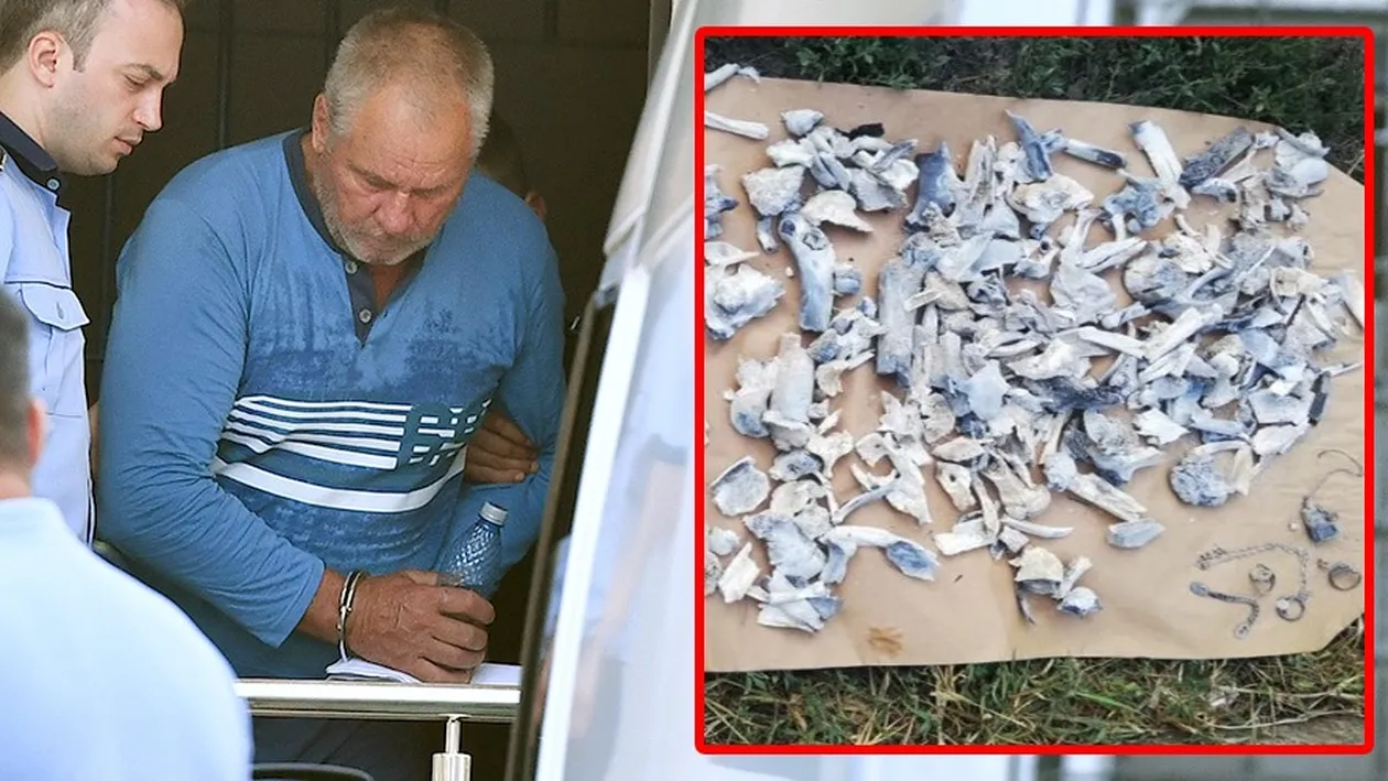 E oficial! Legiștii IML au aflat cui aparțin oasele găsite în curtea lui Gheorghe Dincă