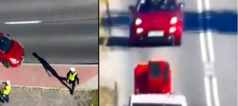 Dai flash-uri ca să avertizezi despre radar? Țara în care Poliția poate amenda cu ajutorul dronelor