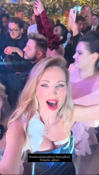 Cum a apărut Andreea Bănică la nunta Andreei Bălan? Toate privirile s-au întors către ea