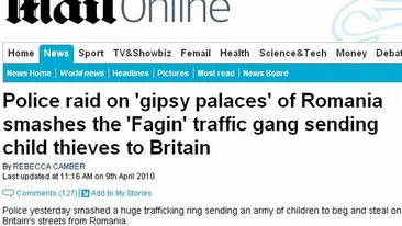 Traficantii de copii din Tandarei tin prima pagina a ziarelor din Anglia