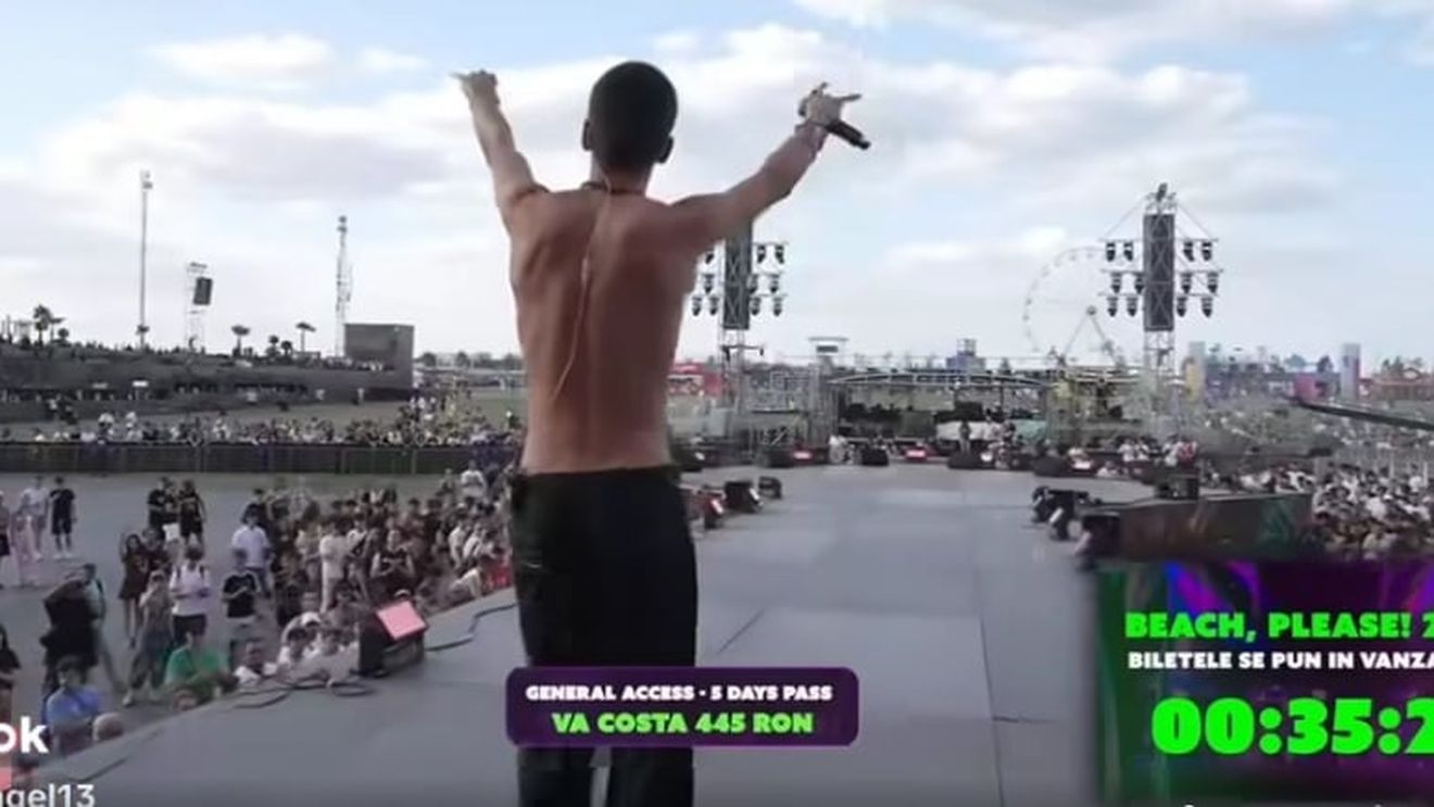 Mesaje puternice privind consumul de droguri și violența împotriva femeilor, lansate de pe scena Beach Please de Cojo