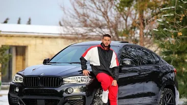 Dorian Popa a făcut accident în București. Cum arată bolidul BMW de 80.000 de euro după impactul violent de azi-noapte