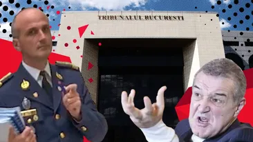 ”Dușmanul” lui Gigi Becali a luat cu asalt Judecătoria! Cum a apărut colonelul Talpan în fața instanței