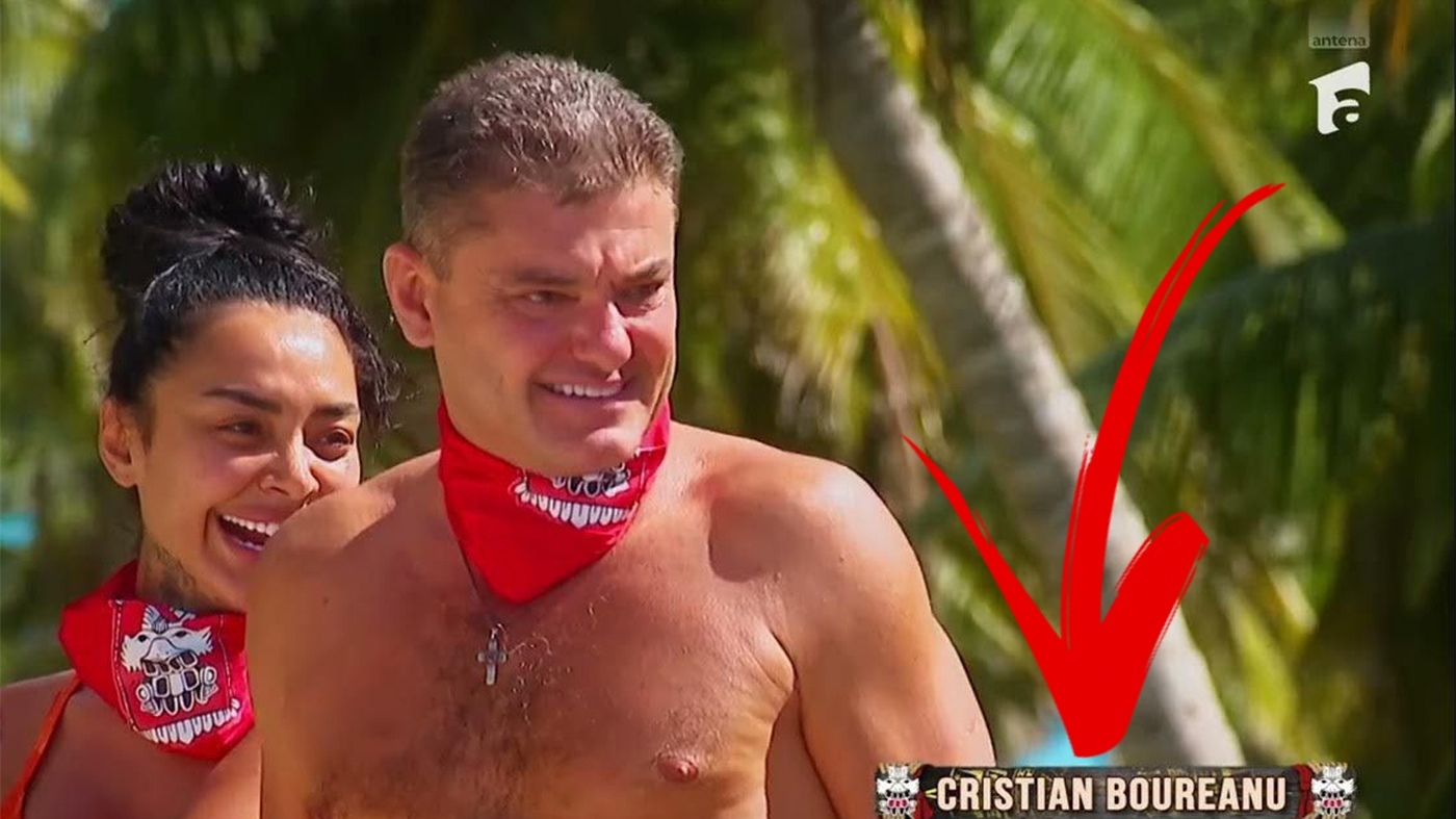 Ce a apărut pe burtiera de la Survivor 2026, în dreptul ocupației lui Cristi Boureanu. Telespectatorii Antena 1 au crezut că este o glumă
