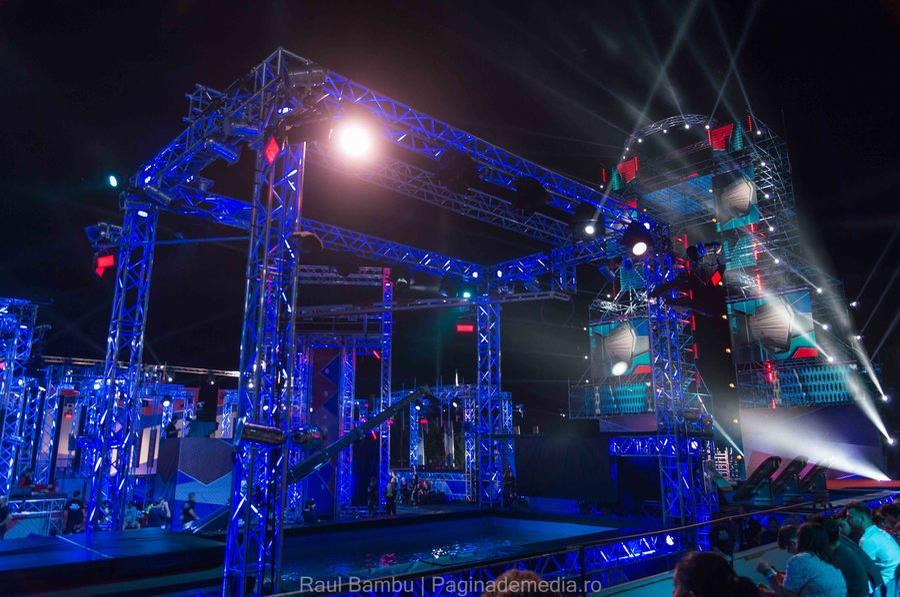 Cum arată platourile Ninja Warrior. Primele imagini din culisele show-ului Pro TV