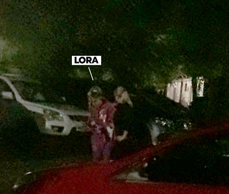 Lora și-a adaptat ținuta la frigul de toamnă / Sursă foto: CANCAN.RO