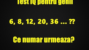 TEST IQ pentru genii! Doar 27 la sută dintre oameni găsesc răspunsul corect