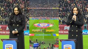 Cât a încasat Andra Măruță pentru cele 2 minute în care a cântat Imnul României, înaintea partidei România-Elveția de pe Arena Națională