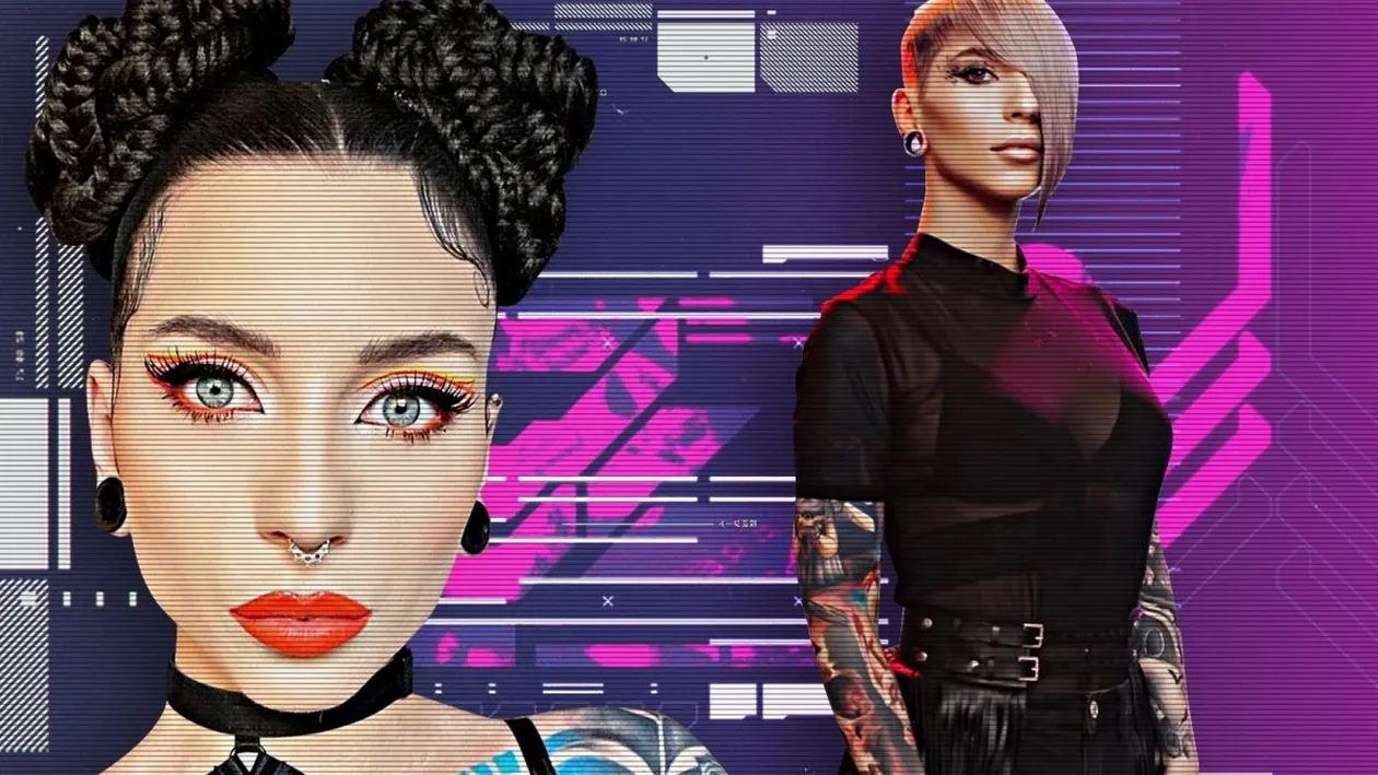 Ea e cea mai nonconformistă asistentă! Cu ochi de felină și plină de tatuaje, Cătălina e o bombă sexy!