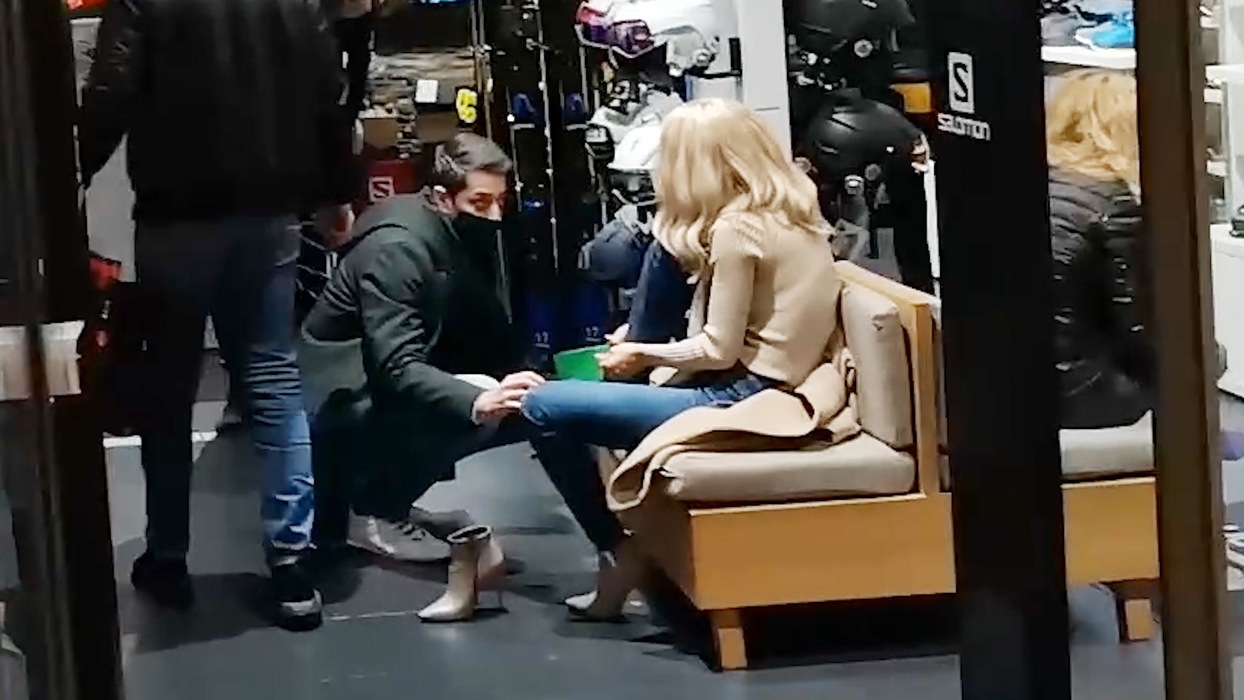 Andreea Bălan, la cumpărături cu Tiberiu Argint
