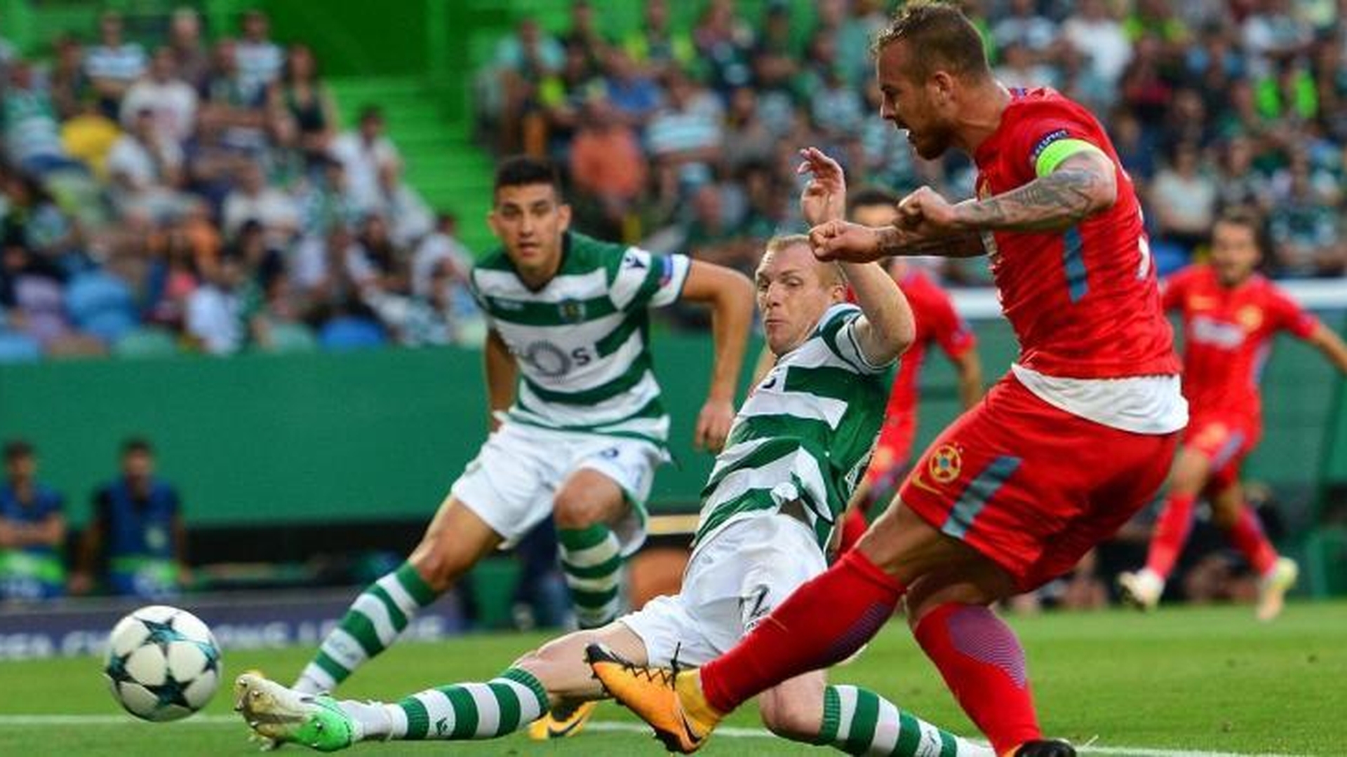 EGAL cât o CALIFICARE! FCSB pleacă neînvinsă de la Lisabona şi visează la grupele LIGII 