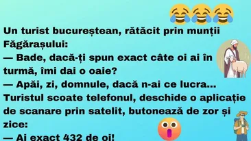 BANC | Un turist bucureștean, rătăcit în munți