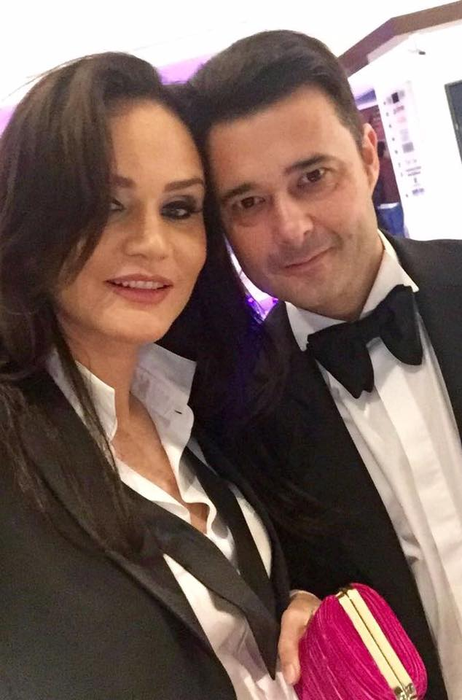 Daniel Florea, alături de soția sa
