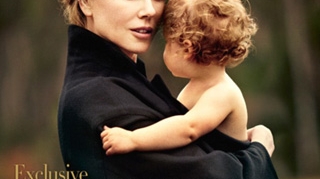 Nicole Kidman pe coperta Harper's Bazaar alaturi de fiica ei, Faith