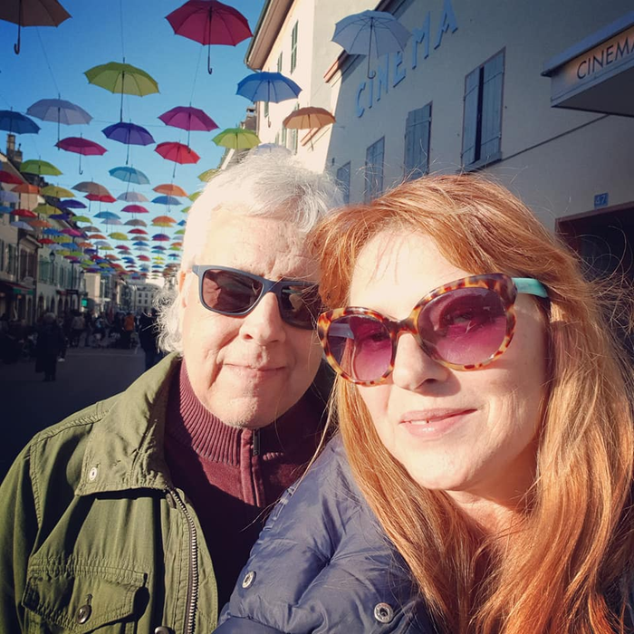 Laura, alături de Phil, cum îl alintă vedeta pe elvețianul cu sânge albastru