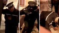 Ei ne protejează! Polițist din Galați, filmat beat mangă, încercând să dea o amendă