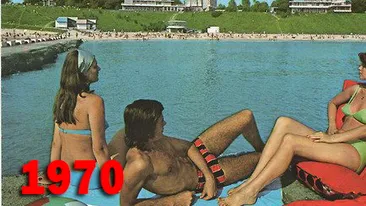 Costumele de baie minuscule sunt acum la moda, insa in anii ’40 moda era alta. Vezi ce purtau romancele la plaja acum 70 de ani!