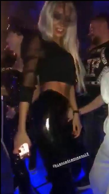 Bianca Drăgușanu, dans erotic în Loft, spre admirația generală