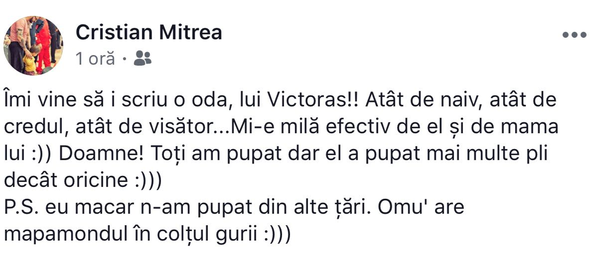 Reacția fabuloasă a lui Cristi Mitrea după ce Victor Slav și Bianca Drăgușanu s-au despărțit: “El a pupat mai multe p#&! decât oricine”