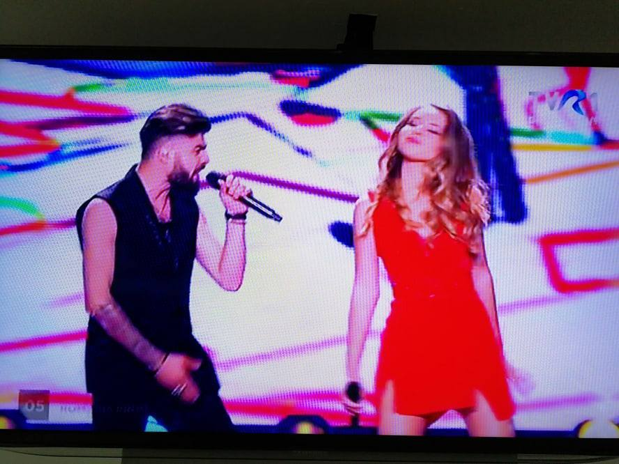 LIVE de la sosirea în România! Primele declaraţii ale Ilincăi şi Alex Florea după finala Eurovision
