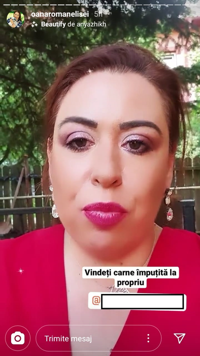 Episod neplăcut pentru Oana Roman, după ce s-a întors de la cumpărături: “Mi s-a făcut rău”. Ce a găsit într-o pungă cu carne