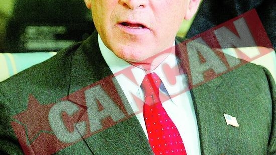 Bush, la ceai cu regina