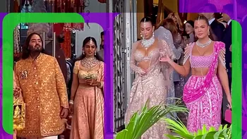 Vedetele showbizului mondial s-au strâns la nunta anului și au făcut parada modei. Apariție spectaculoasă a surorilor Kardashian!