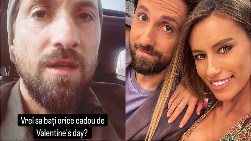 Cadoul lui Dani Oțil pentru Gabriela Prisăcariu a stârnit hohote de râs, de Valentine’s Day: „Pentru cei cu arici la portofel”