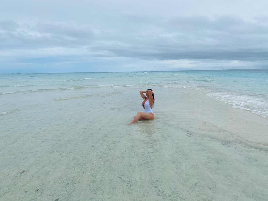 Simona Sensual și-a petrecut vacanța de iarnă departe de România