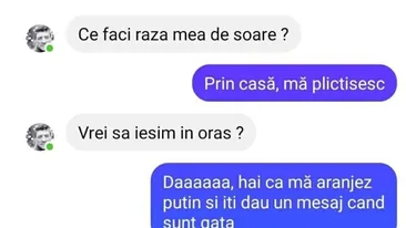 Bancul de weekend | Vrei să ieșim în oraș?