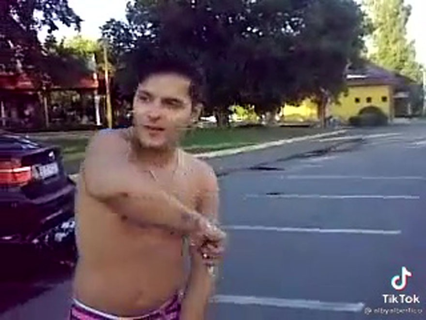 Liviu Vârciu avea o rană în cot / Sursă foto: captură video