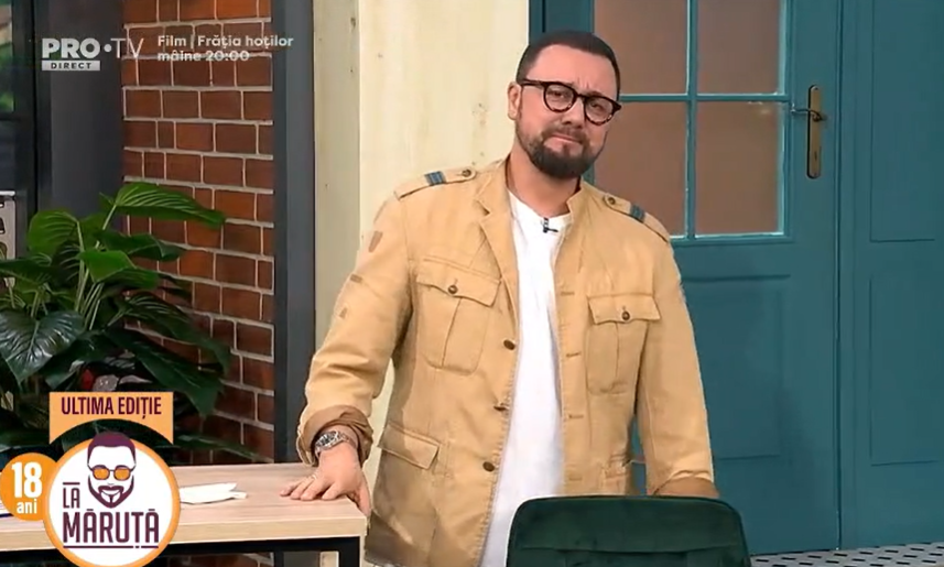 Cătălin Măruța, în lacrimi la ultima ediție a emisiunii de la PRO TV. A divulgat public secretul știut doar de el și Andra, în acești 18 ani
