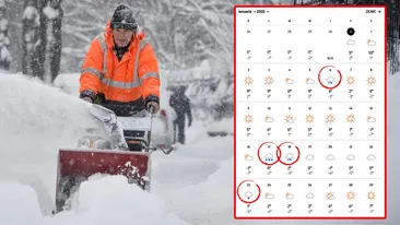 Prognoza Accuweather pentru România. Pe ce dată exactă vin ninsorile în București