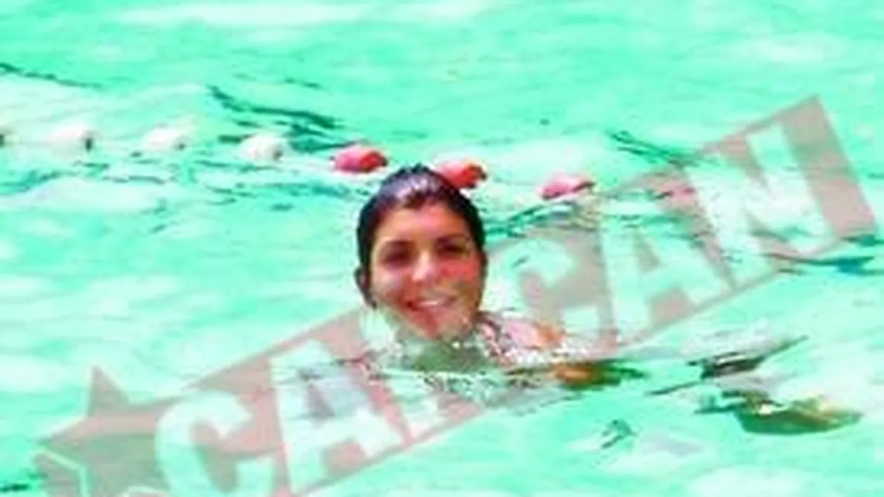 Andreea Tonciu se racoreste la un strand de cartier
