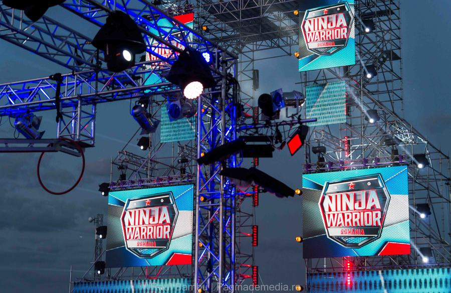 Cum arată platourile Ninja Warrior. Primele imagini din culisele show-ului Pro TV