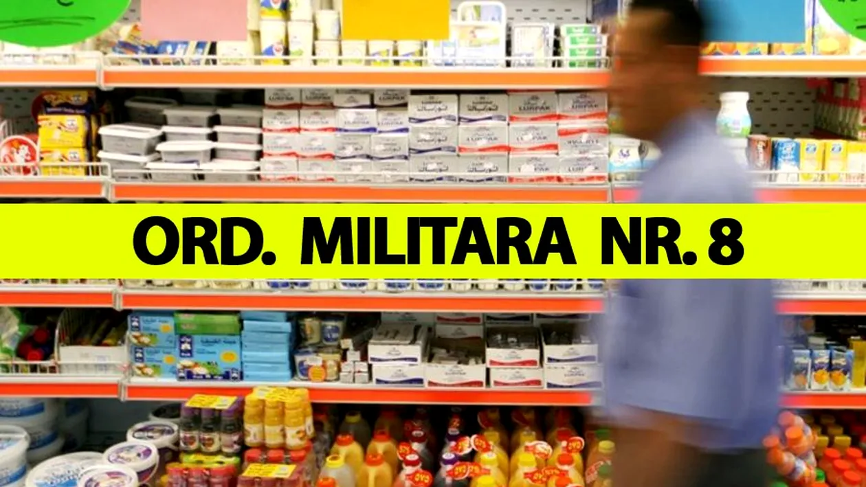 Ordonanța Militară nr 8. Ce se întâmplă cu supermarket-urile din România