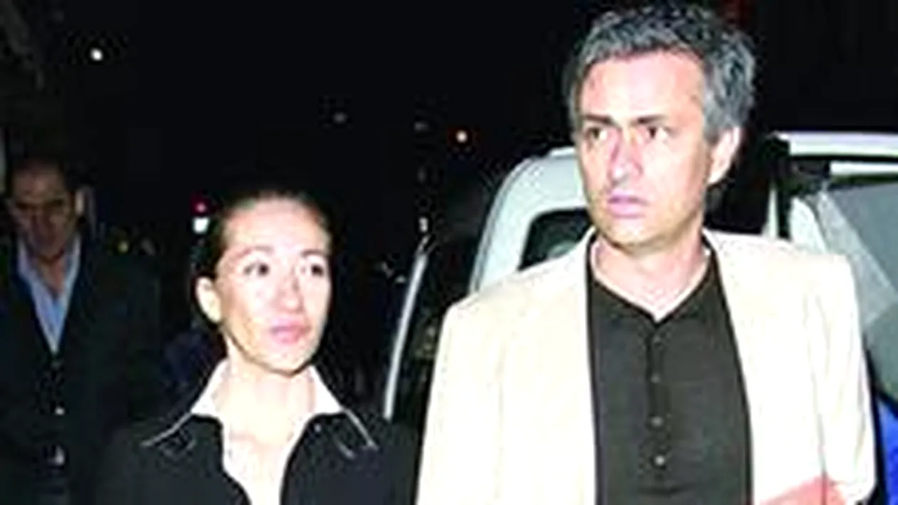 Jose Mourinho si-a prezentat amanta drept nevasta