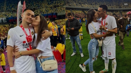 Au devenit părinți pentru prima oară! Fotbalistul din România are o fetiță