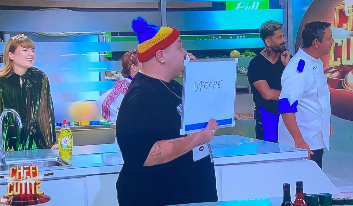 Ce a scris Cosmin Natanticu pe foaie despre Dan Mihai Zarug la Chefi la cuţite? S-a enervat şi a început să înjure instant