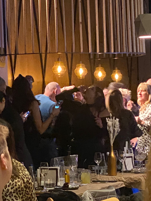 Maria Speranța s-a distrat pe cinste la restaurant, unde au concertat Diana Matei și Cleante