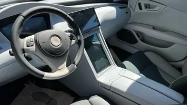 Prototipul mașinii electrice făcute la Cluj a fost scos pe stradă. Cum arată bijuteria creată în România