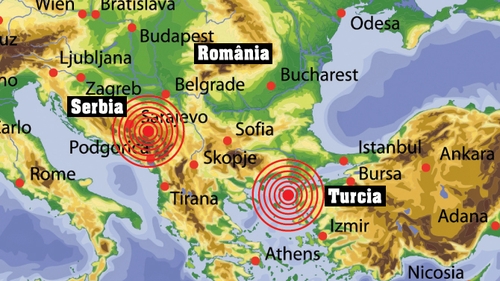 Romania, incoltita de cutremure